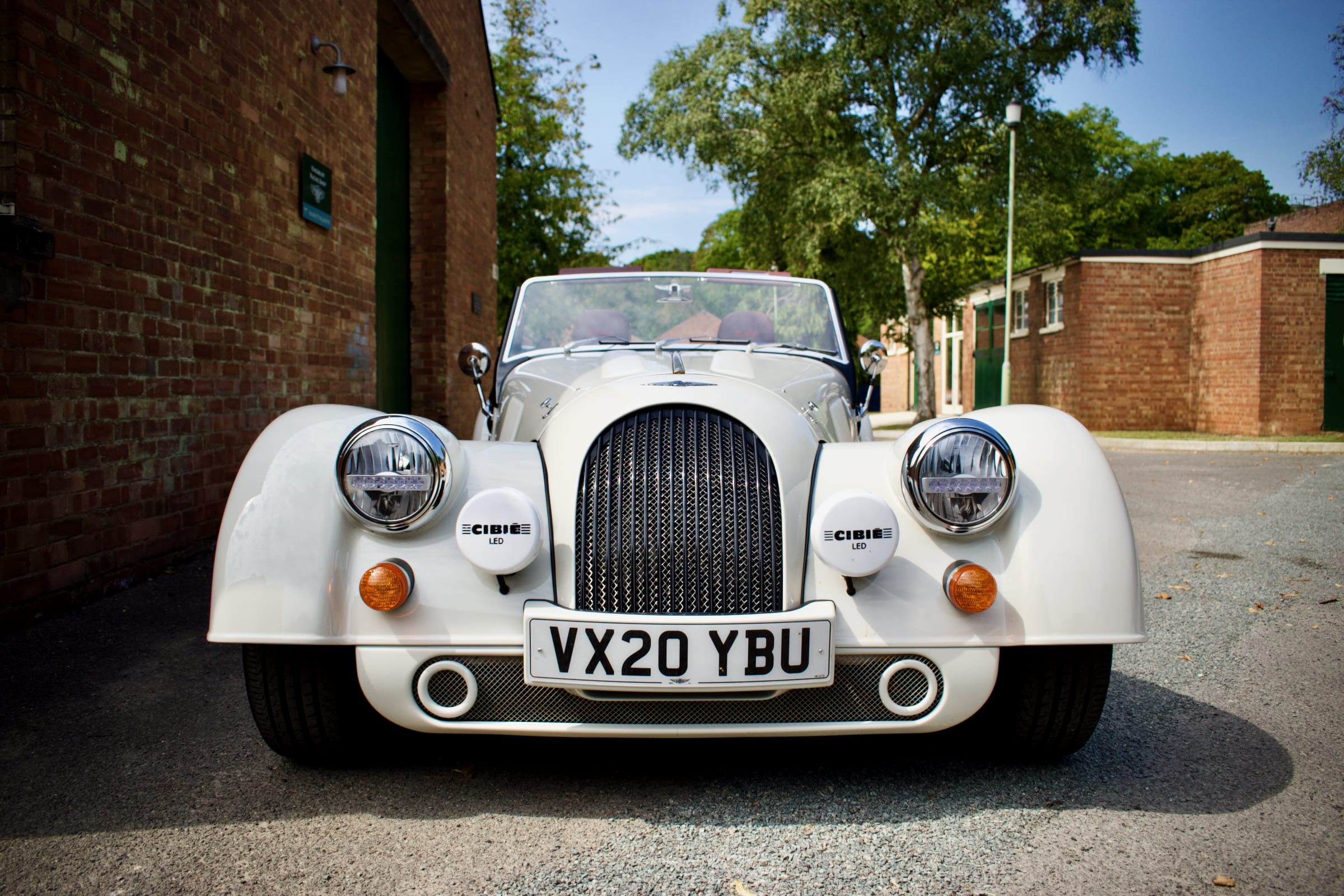 Front of Morgan Plus Four