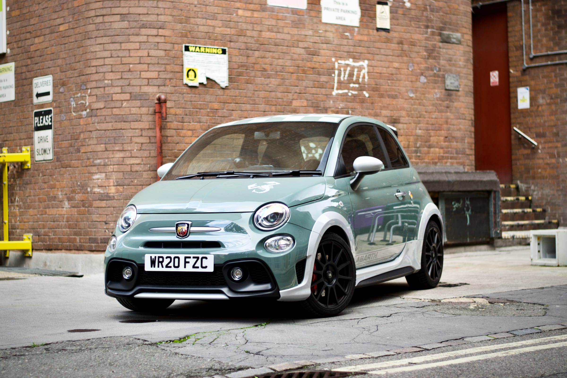 Abarth 695 front shot