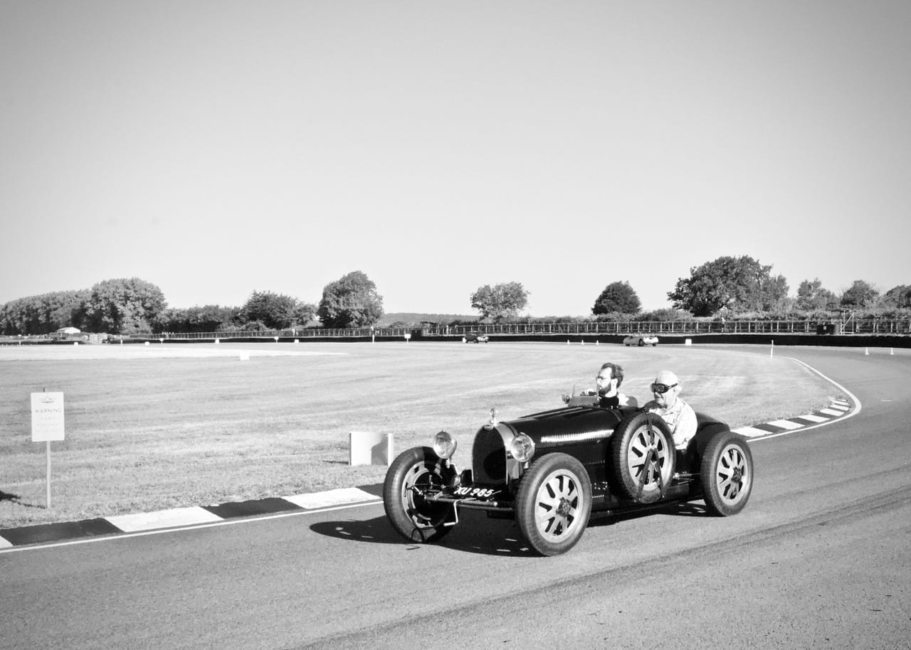 Vintage Bugatti Type 35 at Goodwood