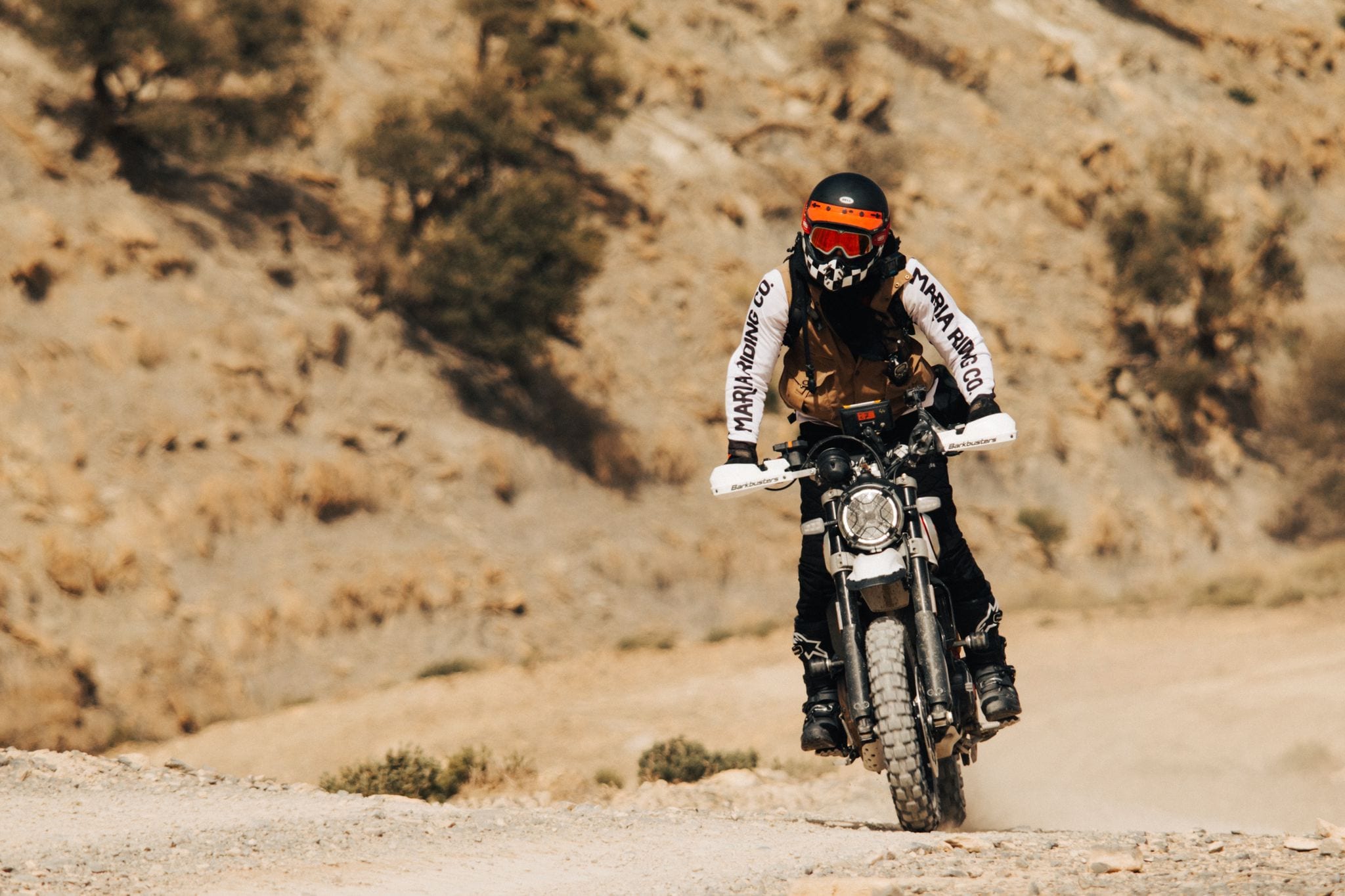 Copyright Simone de Ranieri / Isaac Vives, Fuel Motorcycles Scram Africa