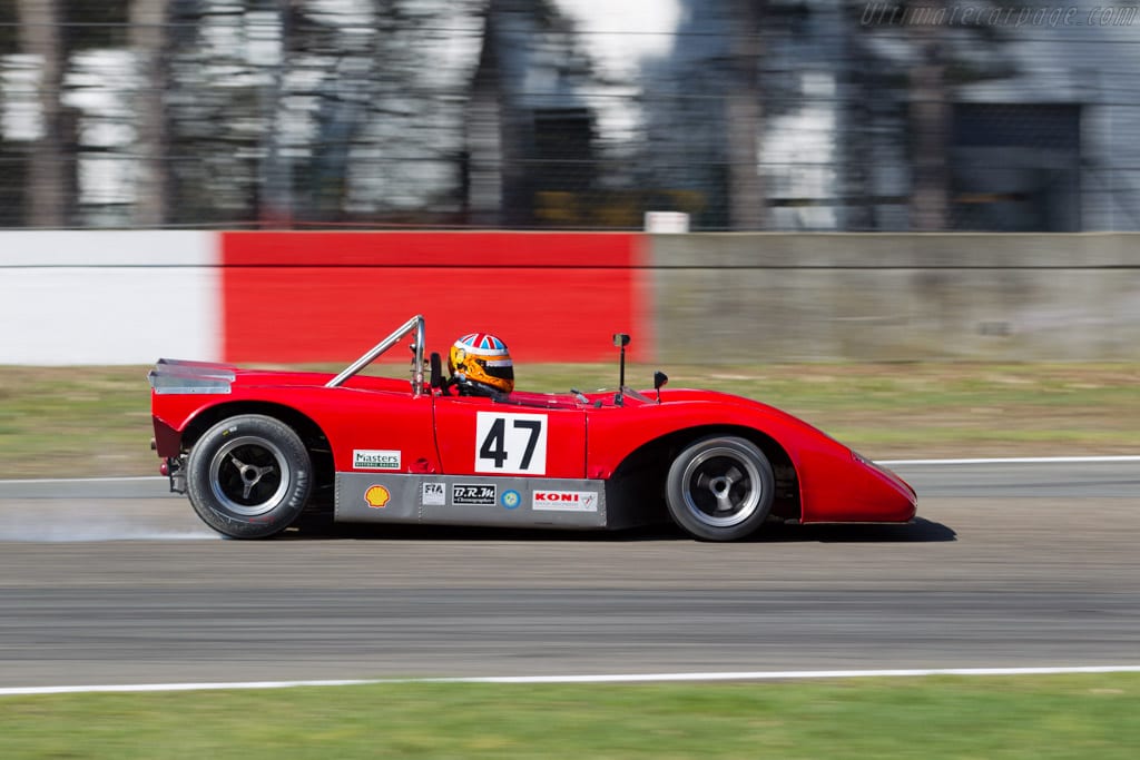 Lola T120 driving fast